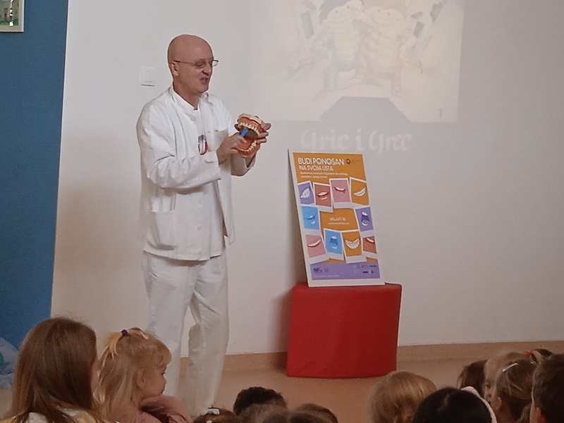 Posjeta zubara u naš vrtić